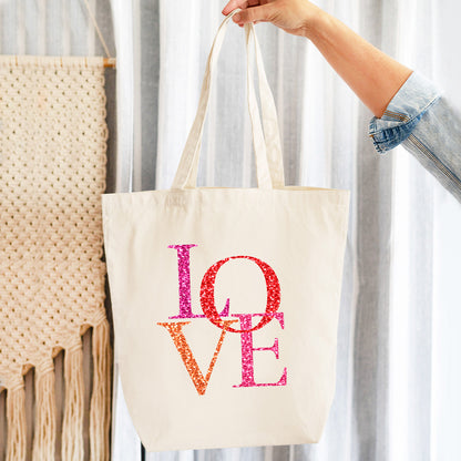 Love Canvas Tote