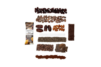 Patterbar cherry cacao energy bar ingredients